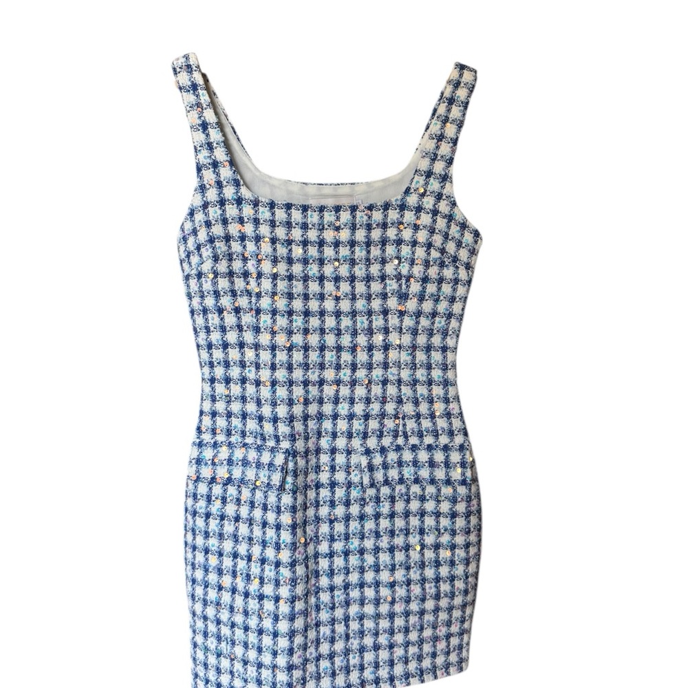 Luxuoire plaid dress NWT